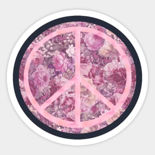 Peace floral Sticker